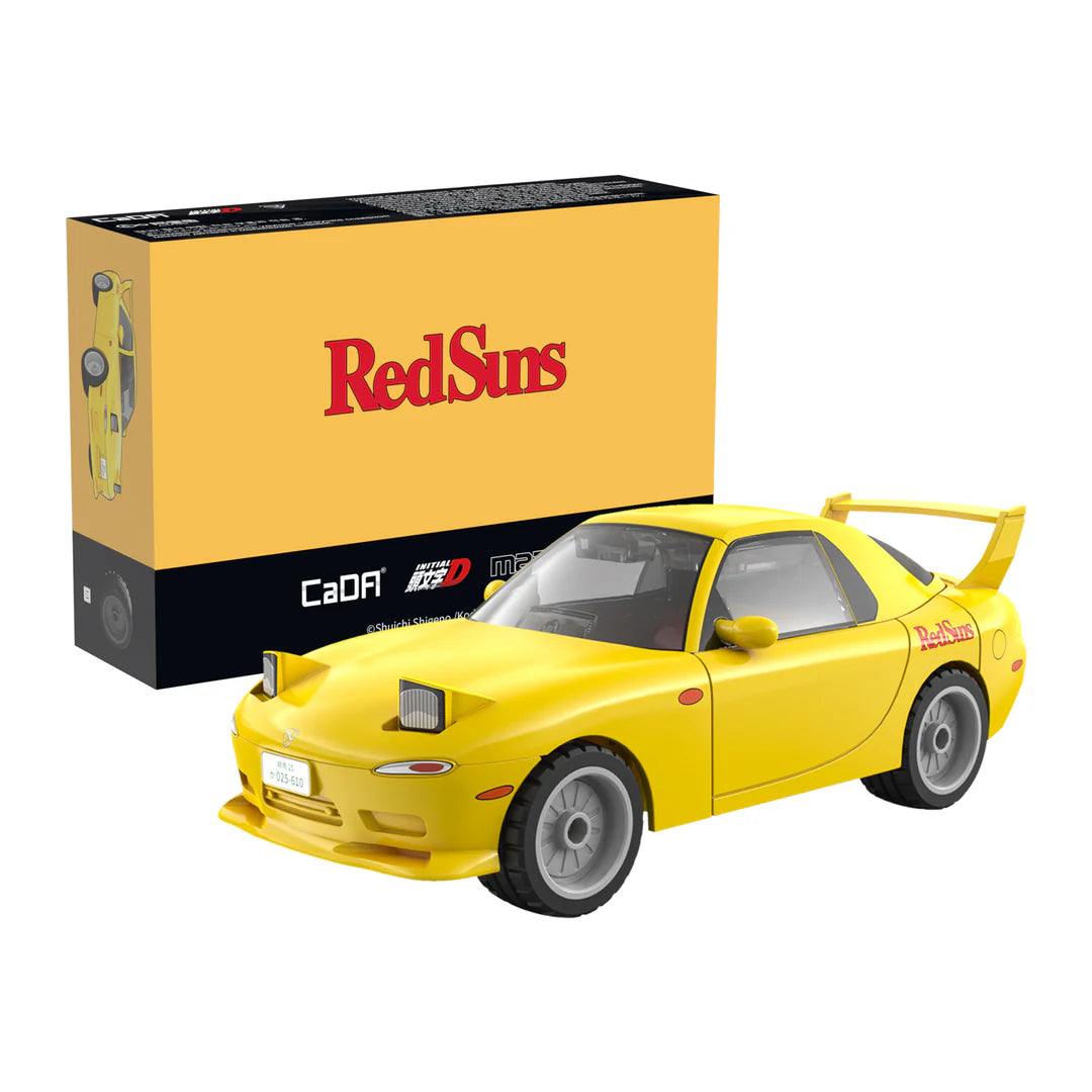 CaDA Initial D Keisuke Takahashi RX-7 FD3S Building Blocks Set Asia Exclusive