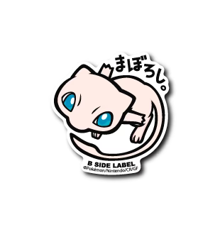 Pokemon Mew B-Side Label Sticker Japan Exclusive