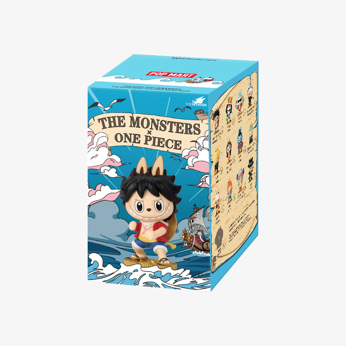Pop Mart LABUBU THE MONSTERS × One Piece Series Figures Blind Box Asia Exclusive