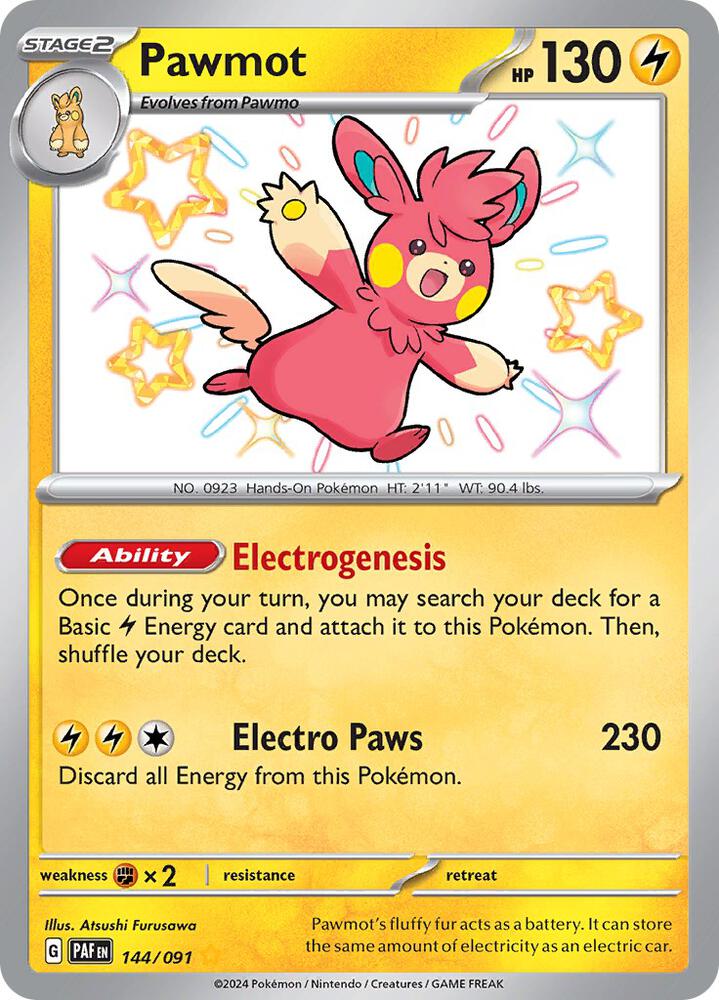 Pawmot - SV: Paldean Fates (PAF)