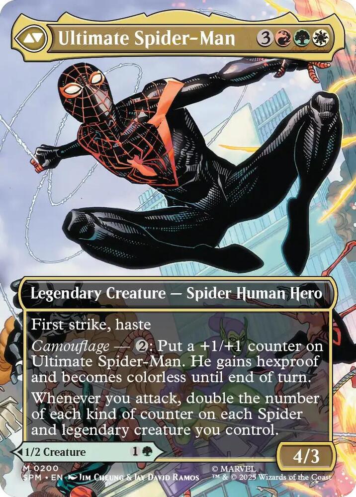Miles Morales (0200) (Borderless) - Marvel's Spider-Man (SPM)