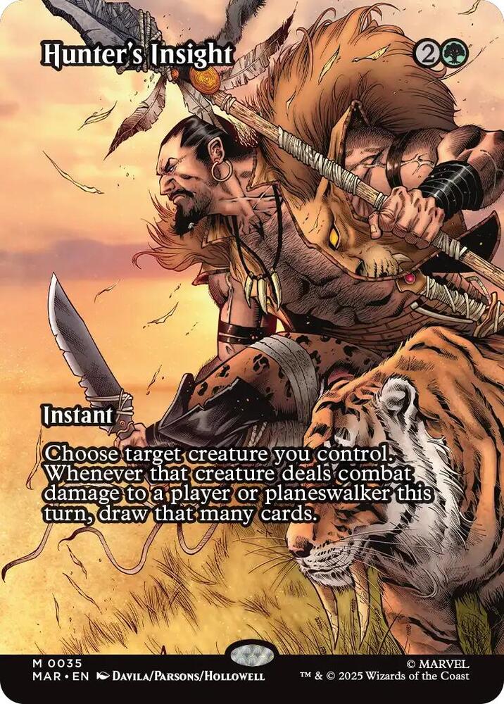 Hunter's Insight (Borderless) - Marvel Universe Eternal-Legal (MAR)