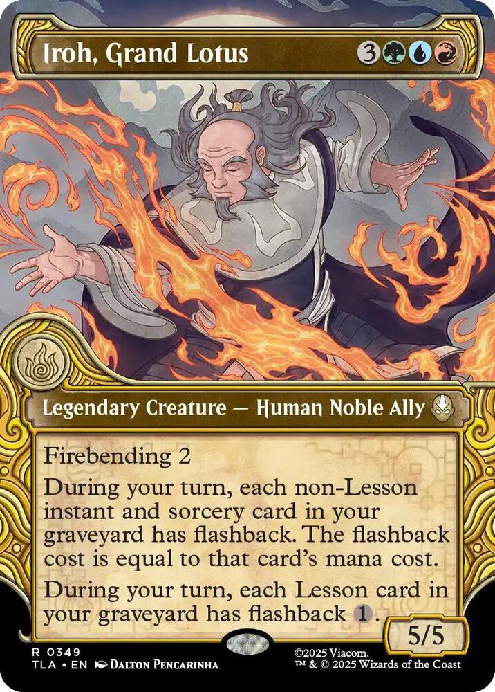 Iroh, Grand Lotus (Showcase) - Avatar: The Last Airbender (TLA)