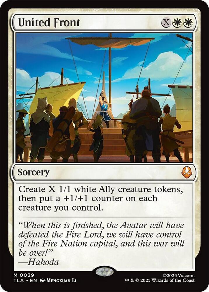 United Front - Avatar: The Last Airbender (TLA)