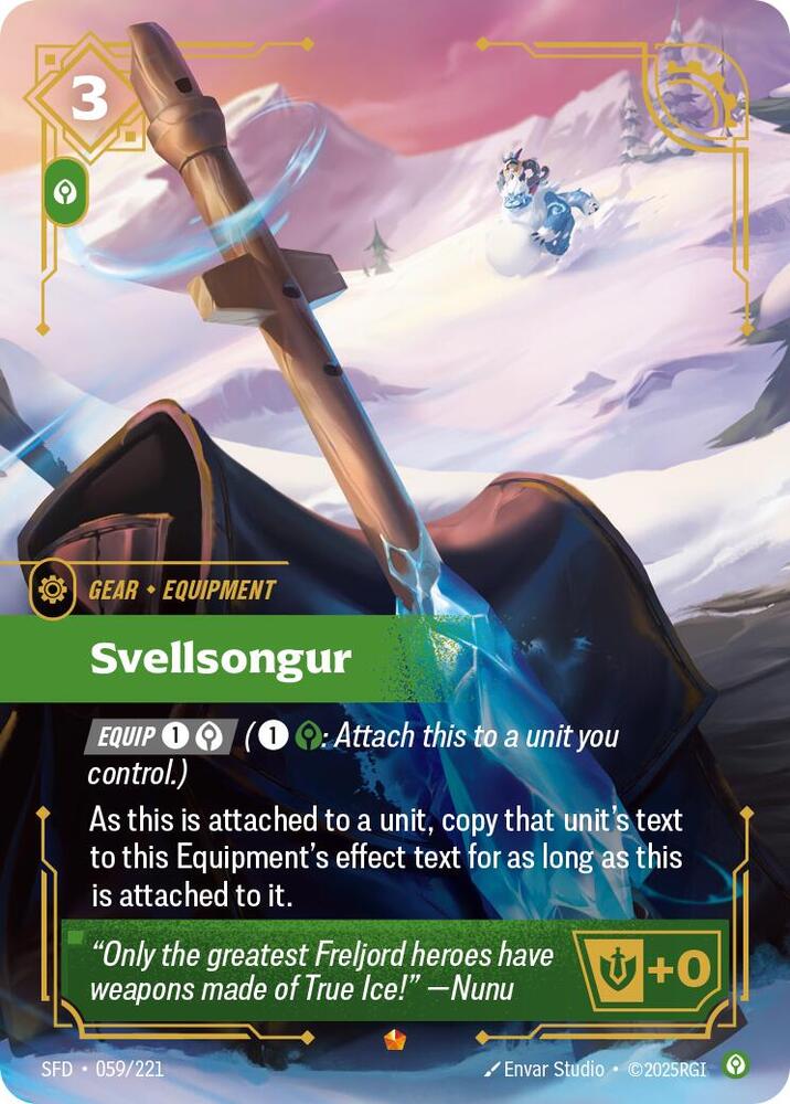 Svellsongur - Spiritforged (SFD)