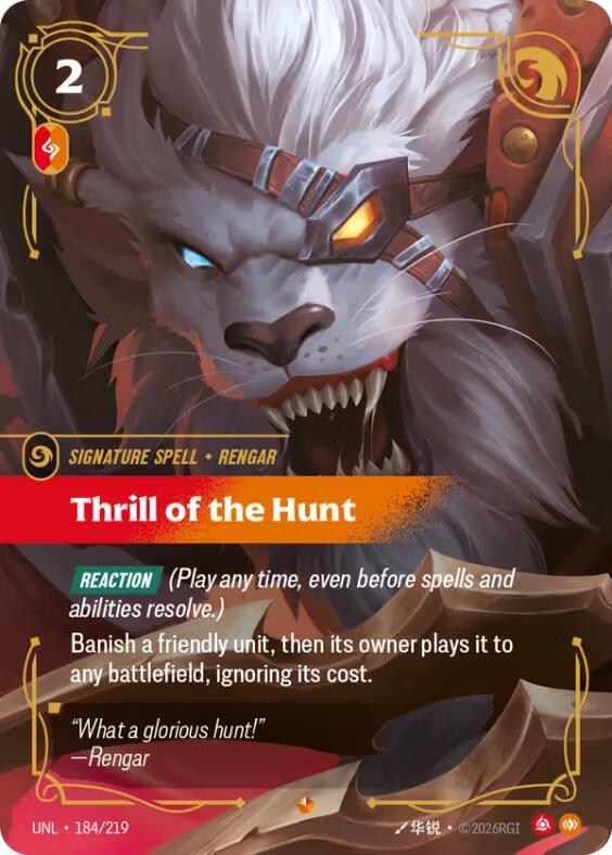 Thrill of the Hunt - Unleashed (UNL)