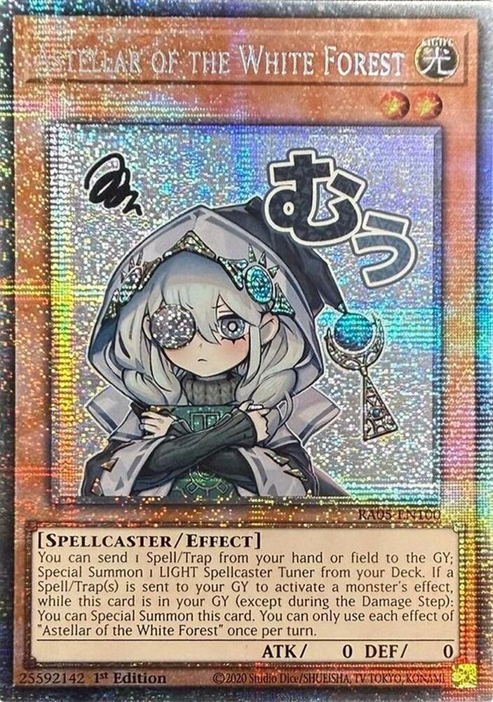 Astellar of the White Forest (Starlight Rare) - Rarity Collection 5 (RA05)