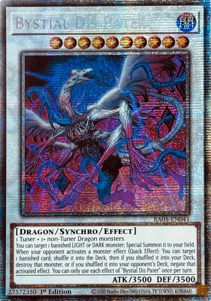 Bystial Dis Pater (Starlight Rare) - Rarity Collection 5 (RA05)