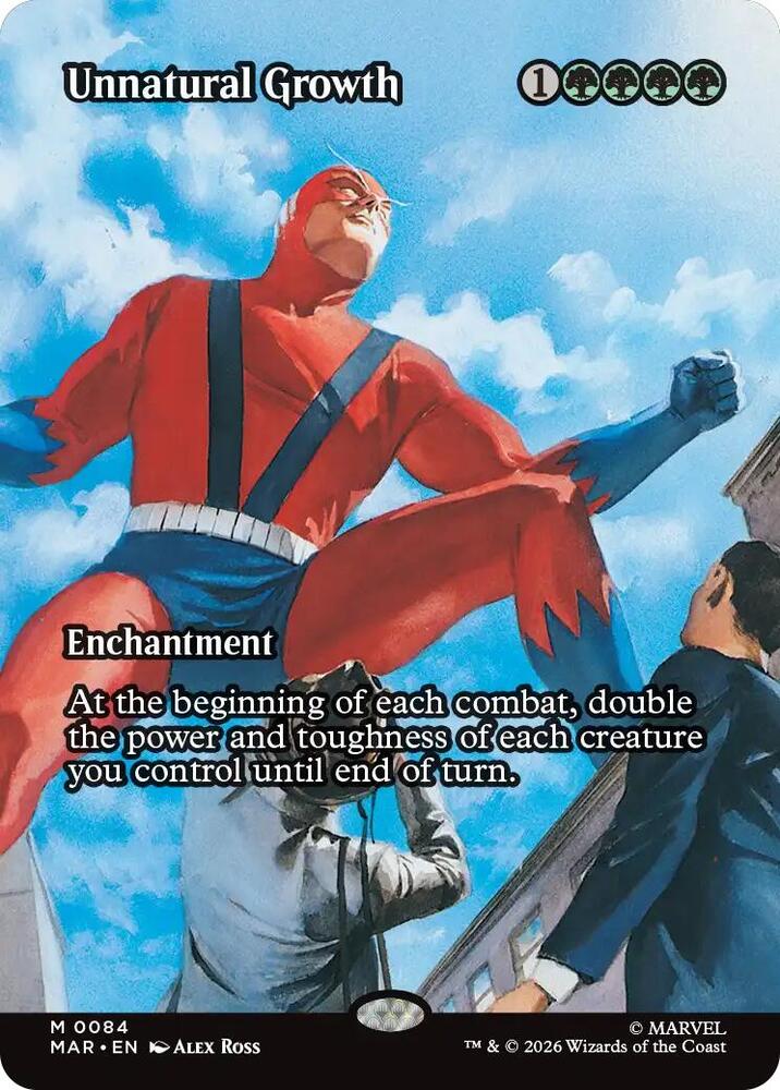 Unnatural Growth (Borderless) - Marvel Universe Eternal-Legal (MAR)