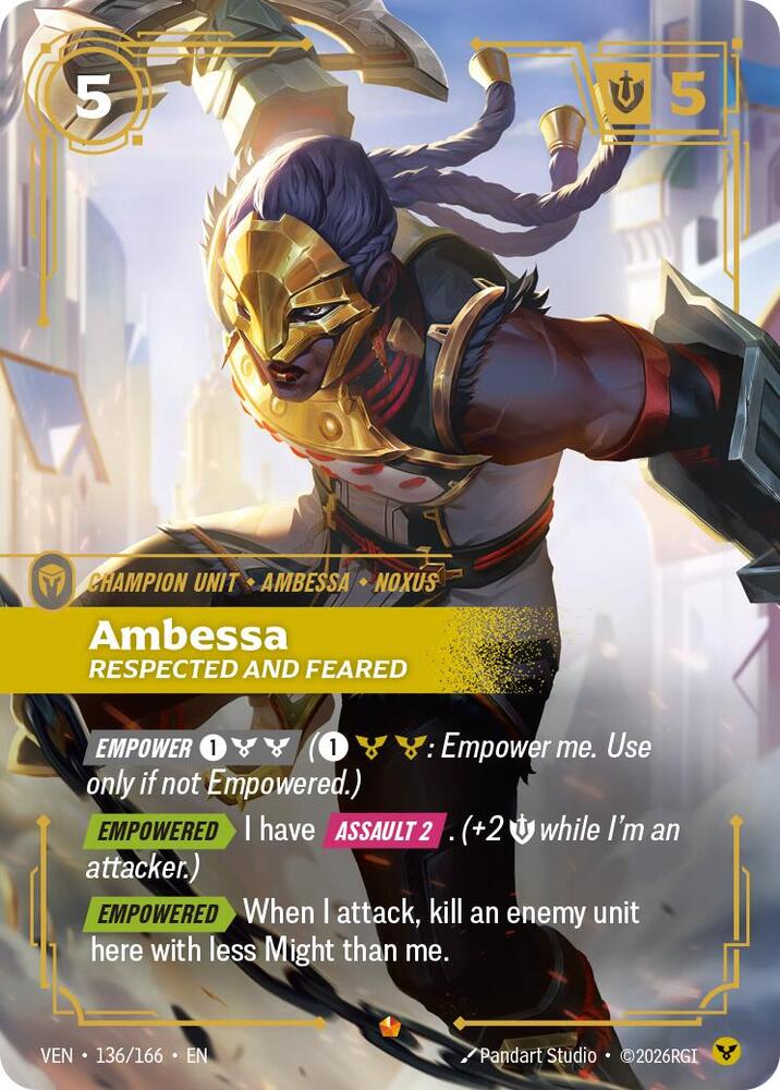 Ambessa - Respected and Feared - Vendetta (VEN)