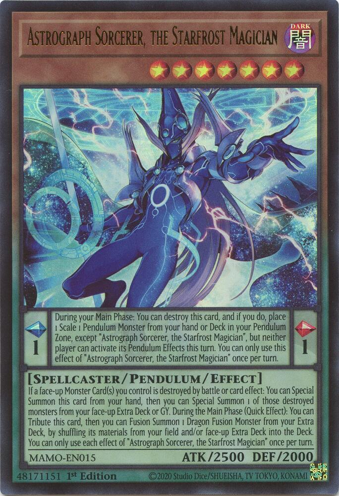 Astrograph Sorcerer, the Starfrost Magician - Magnificent Monsters (MAMO)