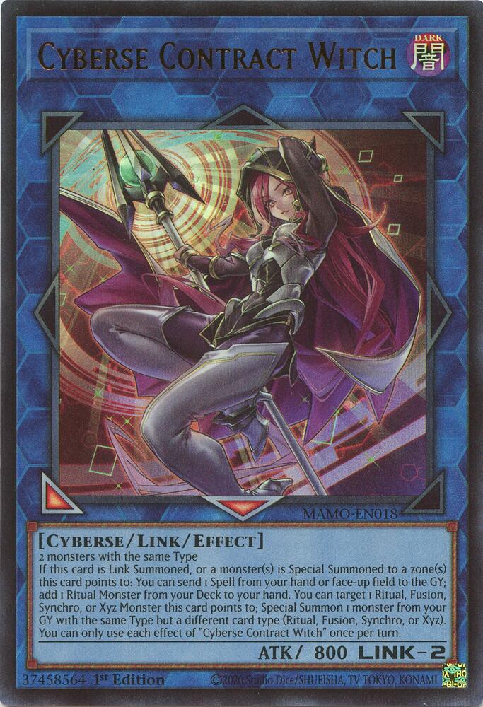 Cyberse Contract Witch - Magnificent Monsters (MAMO)