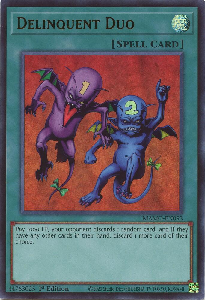 Delinquent Duo - Magnificent Monsters (MAMO)