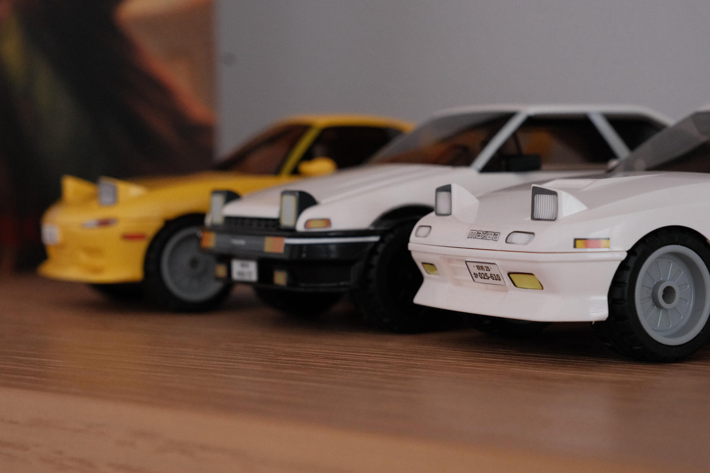 CaDA Initial D Keisuke Takahashi RX-7 FD3S Building Blocks Set Asia Exclusive
