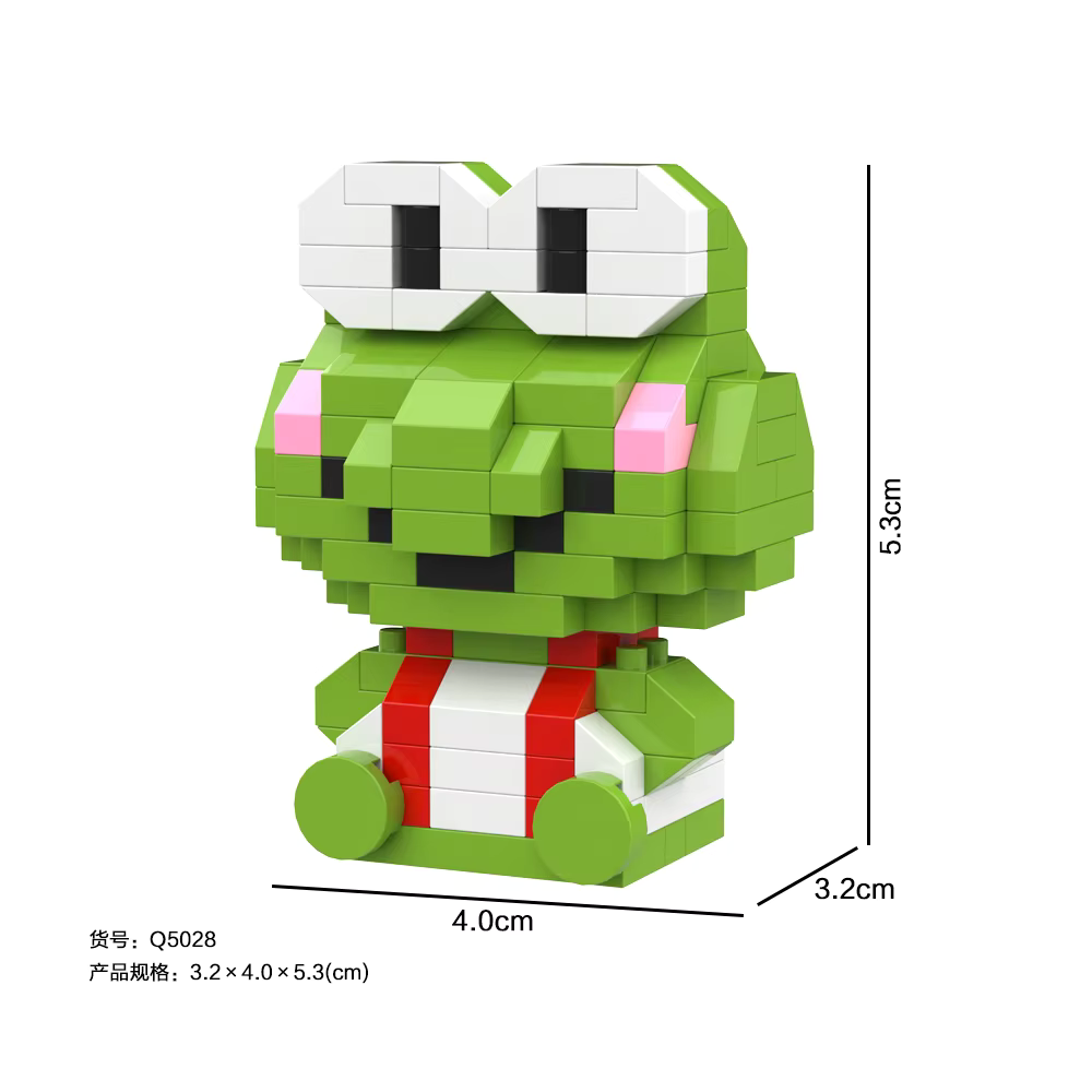 Sanrio Keroppi Bricks Make a Wise Life Asia Exclusive