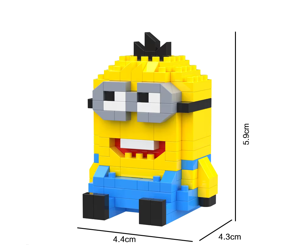 Minions Minion Bricks Make a Wise Life Asia Exclusive