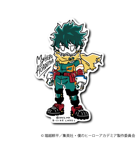 My Hero Academia Default Izuku Midoriya B-Side Label Sticker Japan Exclusive