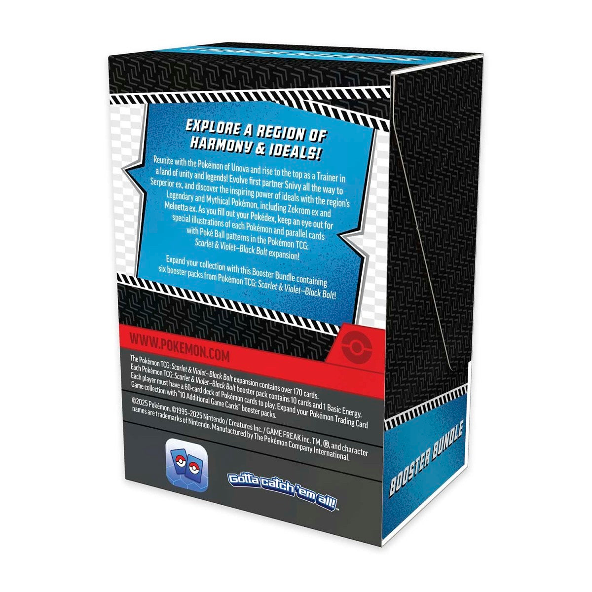 Pokemon TCG: Scarlet & Violet Black and White Black Bolt Booster Bundle