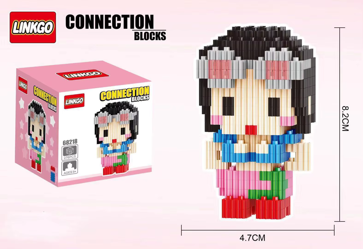 Lechuan/Linkgo One Piece Robin Micro Building Blocks Set Asia Exclusive