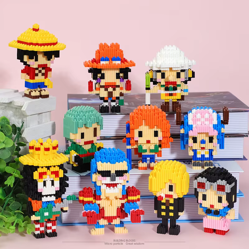 Lechuan/Linkgo One Piece Robin Micro Building Blocks Set Asia Exclusive