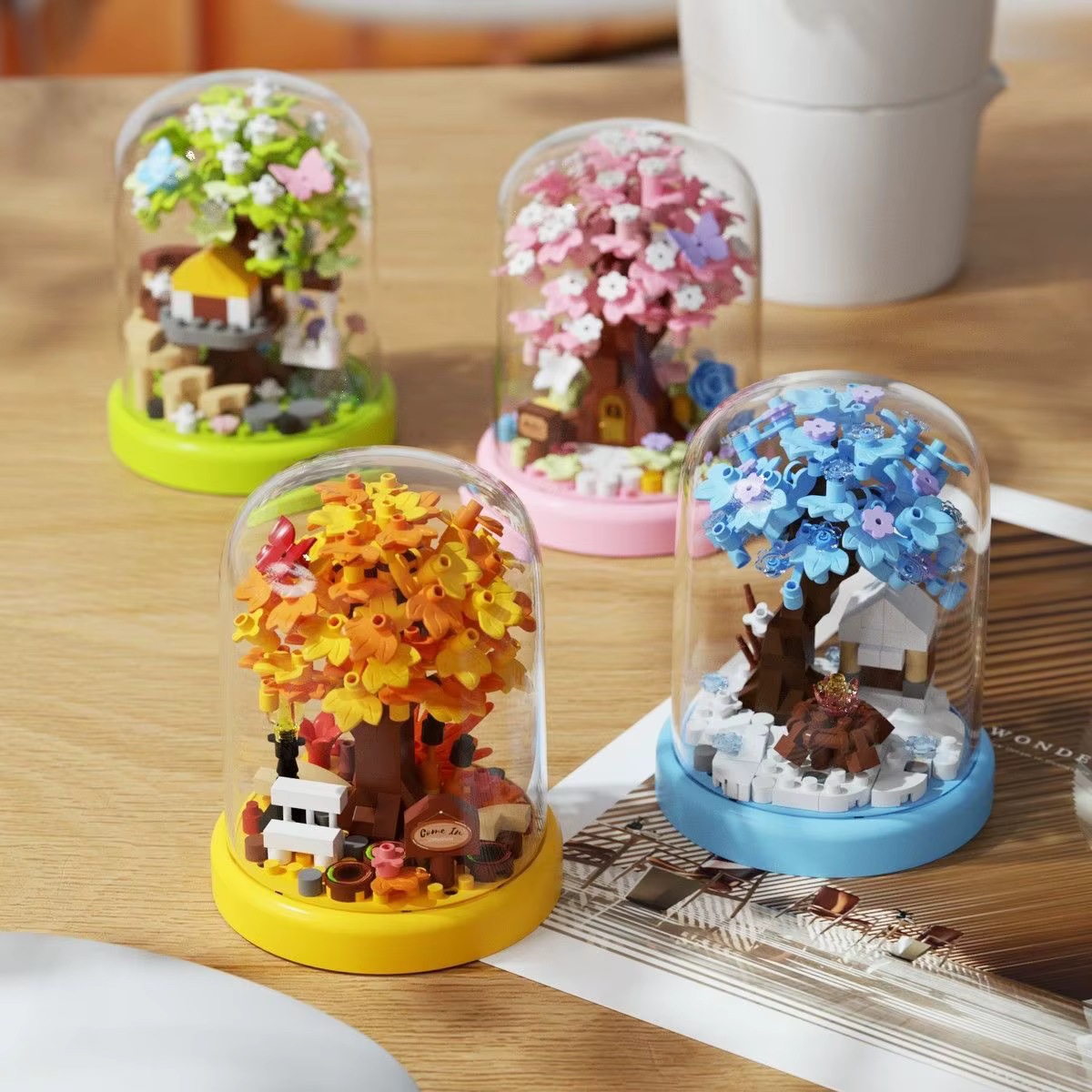 Arbor 3RAND Treehouse Series Sakura/Cherry Blossom Tree Building Blocks Set