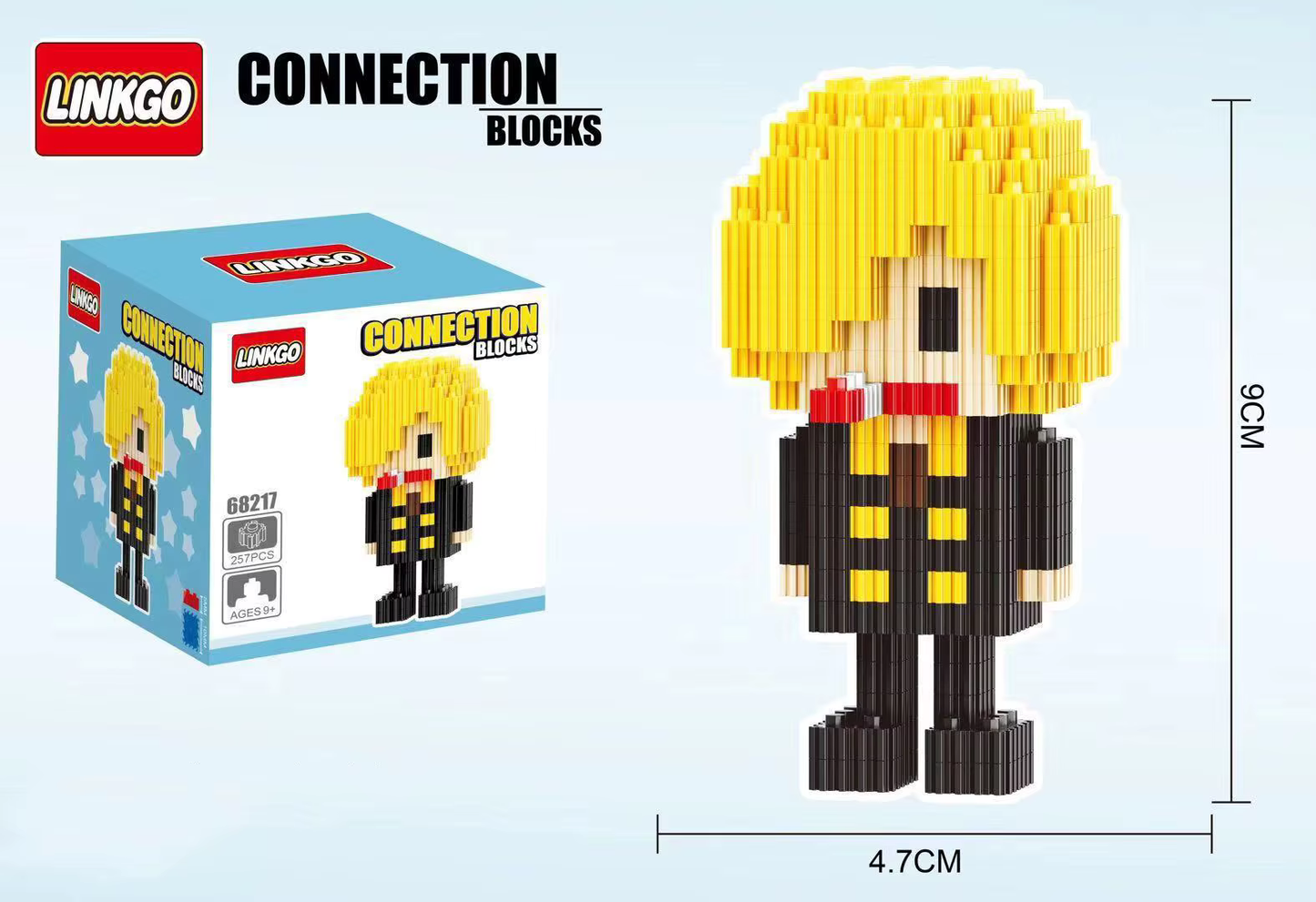 Lechuan/Linkgo One Piece Sanji Micro Building Blocks Set Asia Exclusive