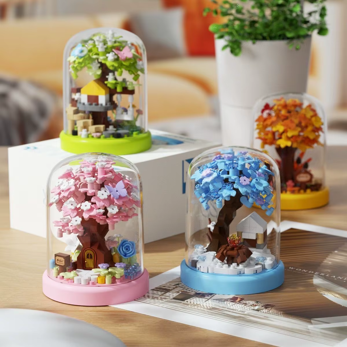 Arbor 3RAND Treehouse Series Sakura/Cherry Blossom Tree Building Blocks Set