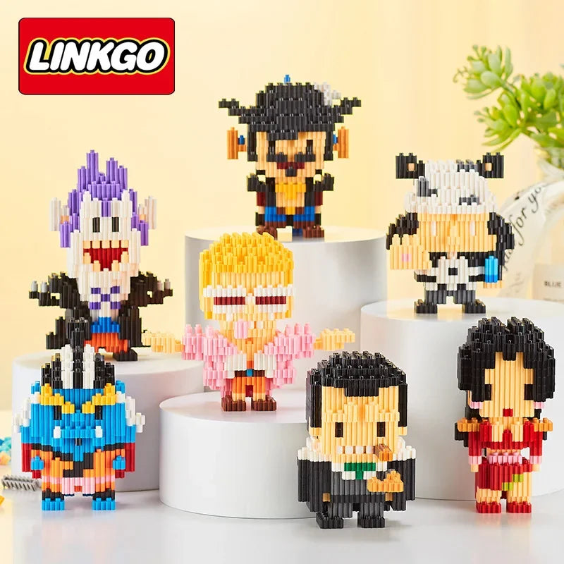 Lechuan/Linkgo One Piece Mihawk Micro Building Blocks Set Asia Exclusive