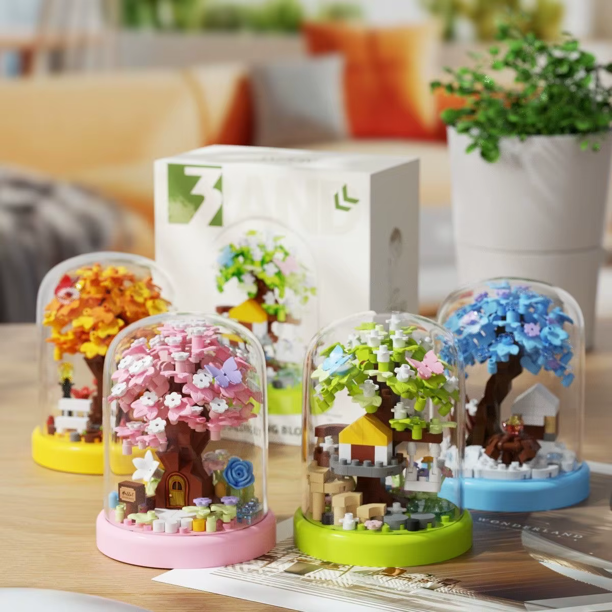Arbor 3RAND Treehouse Series Sakura/Cherry Blossom Tree Building Blocks Set