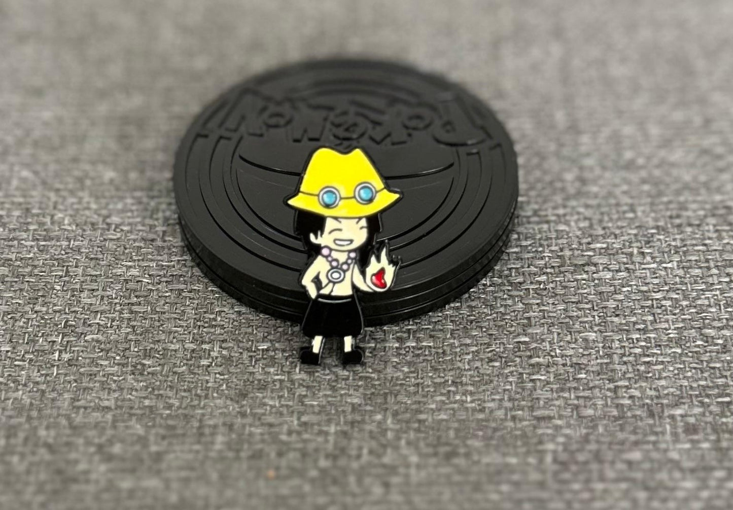 One Piece Chibi Ace Collectible Pin Asia Exclusive