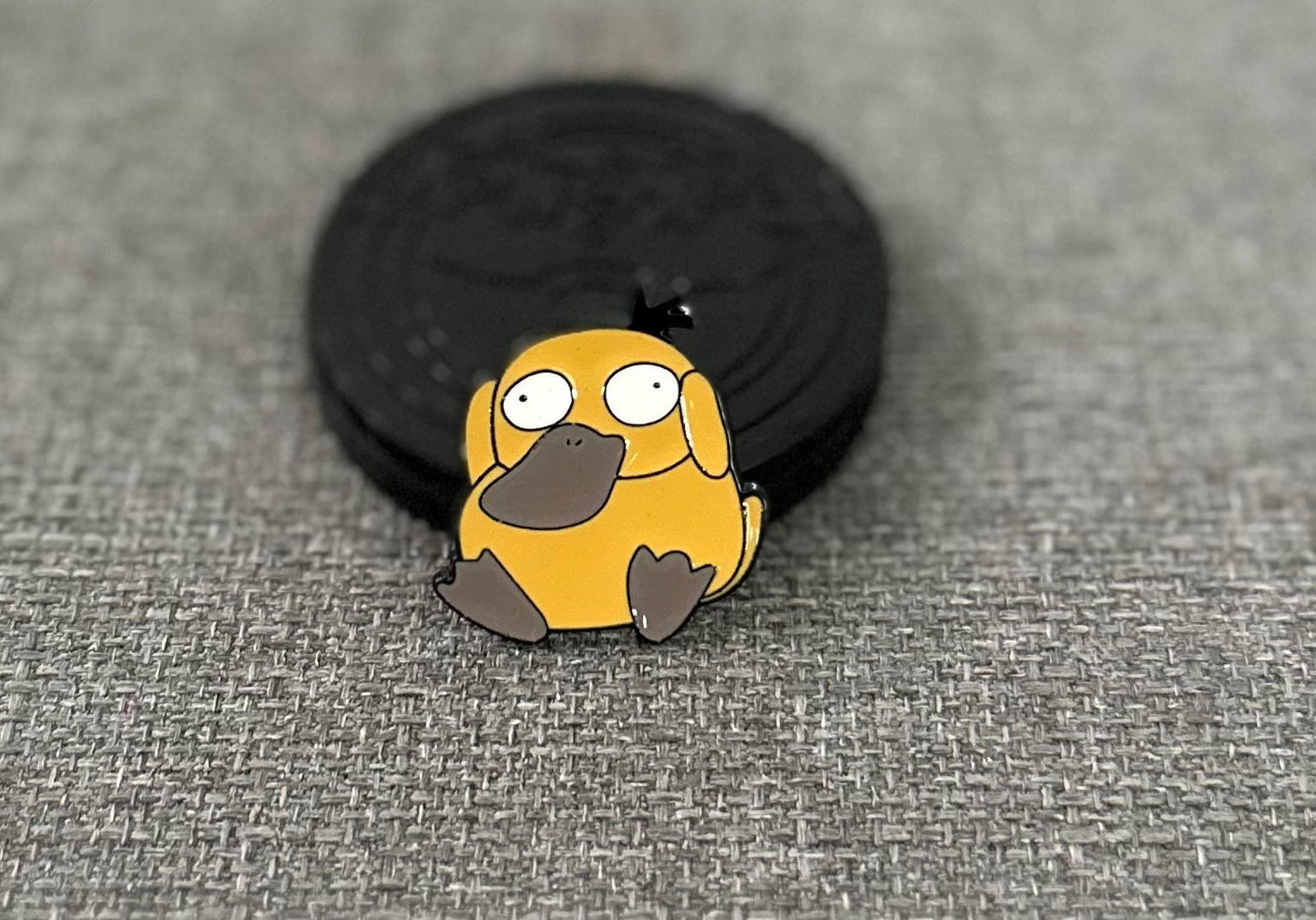 Pokemon Silly Kawaii Psyduck Collectible Pin Asia Exclusive