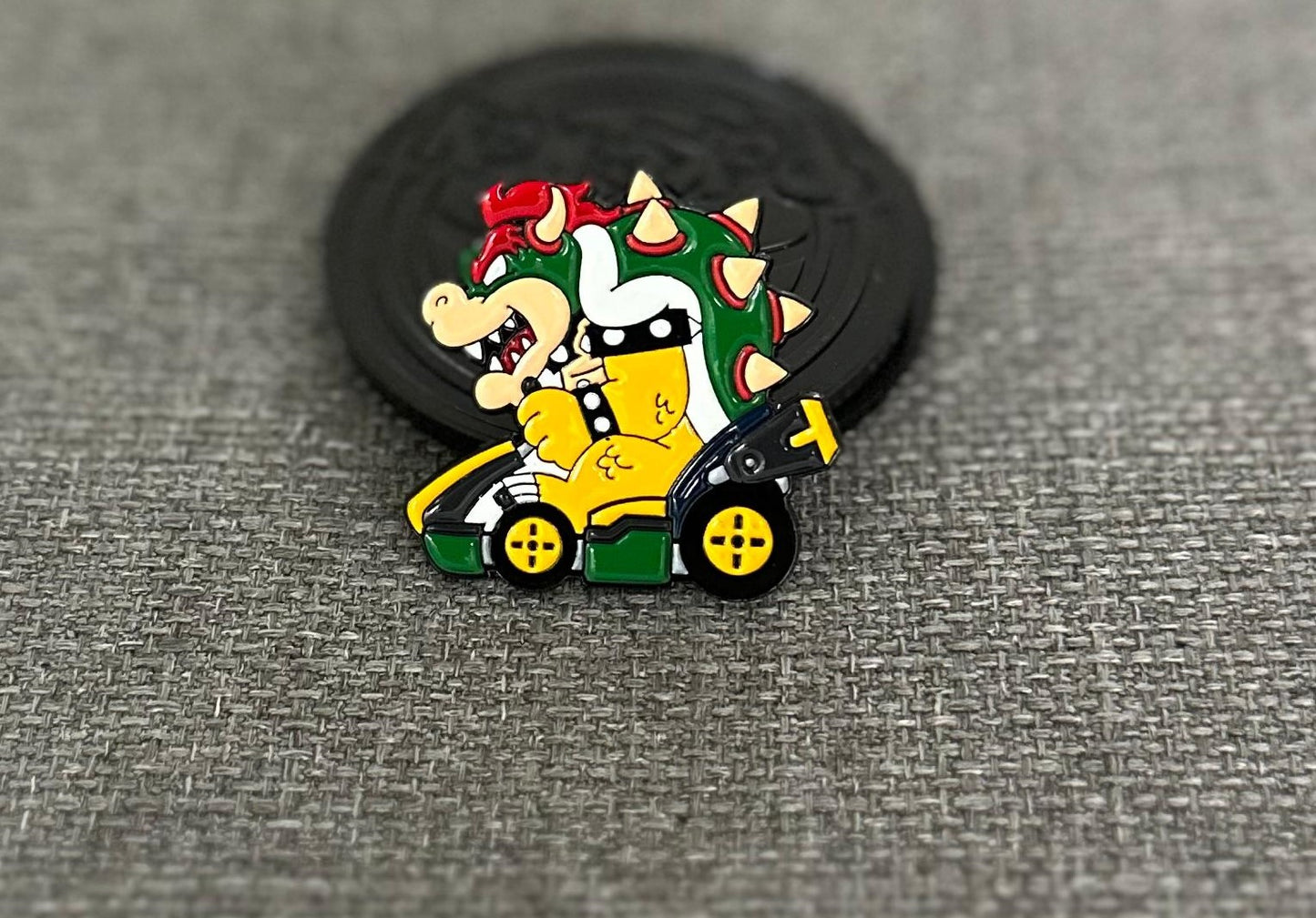 Mario Kart Bowser Collectible Pin Asia Exclusive
