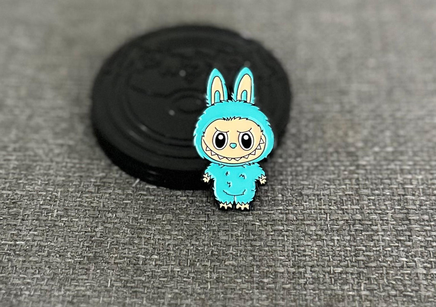 Labubu Teal Labubu Collectible Pin Asia Exclusive