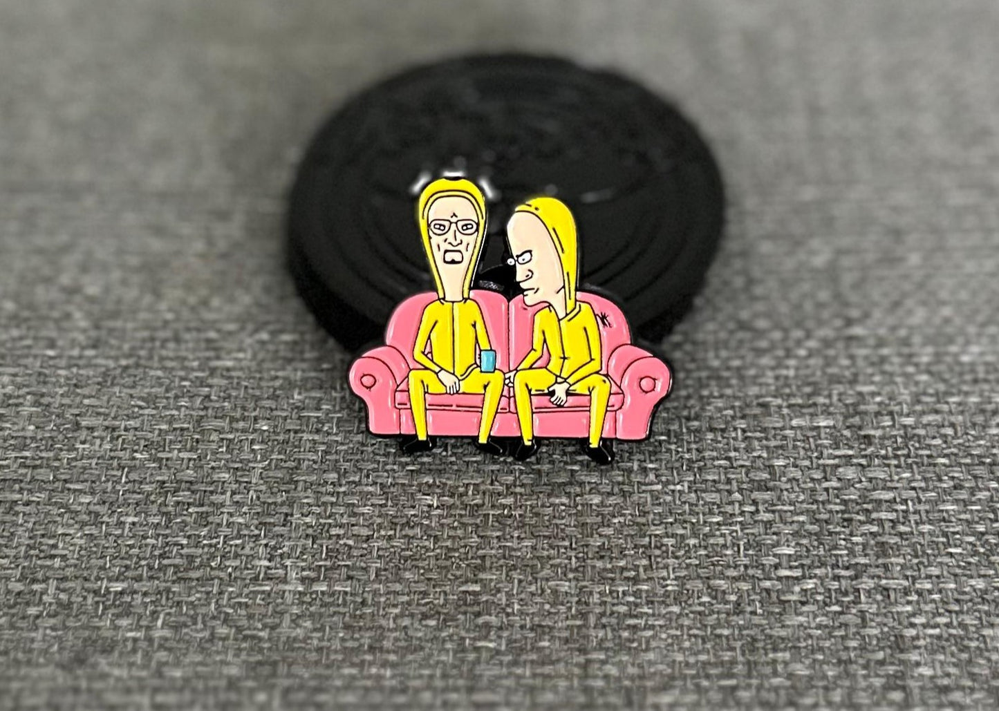 Breaking Bad Walter White & Jesse Pinkman as Beavis & Butthead Collectible Pin Asia Exclusive