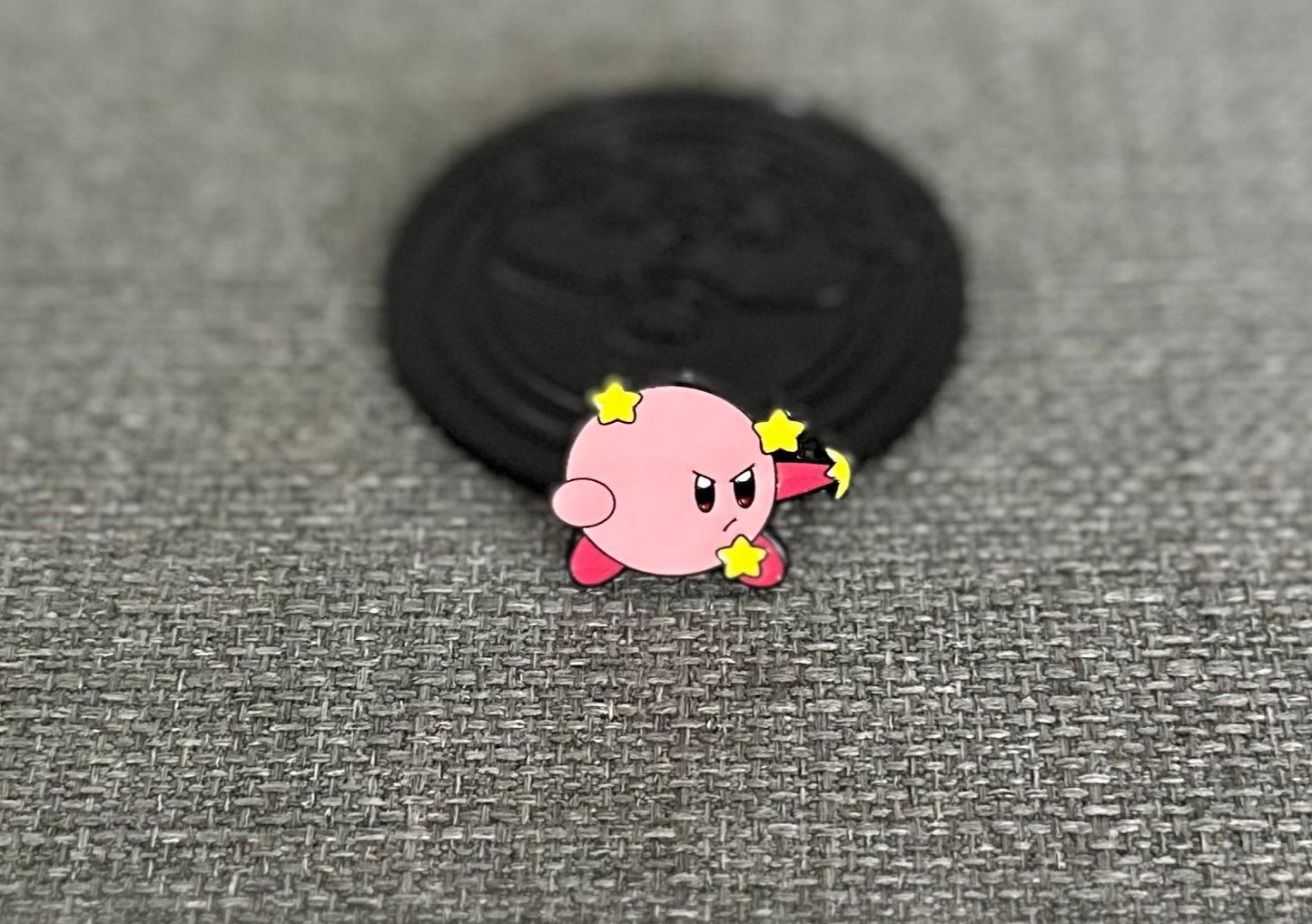 Kirby Kirby Punching Collectible Pin Asia Exclusive