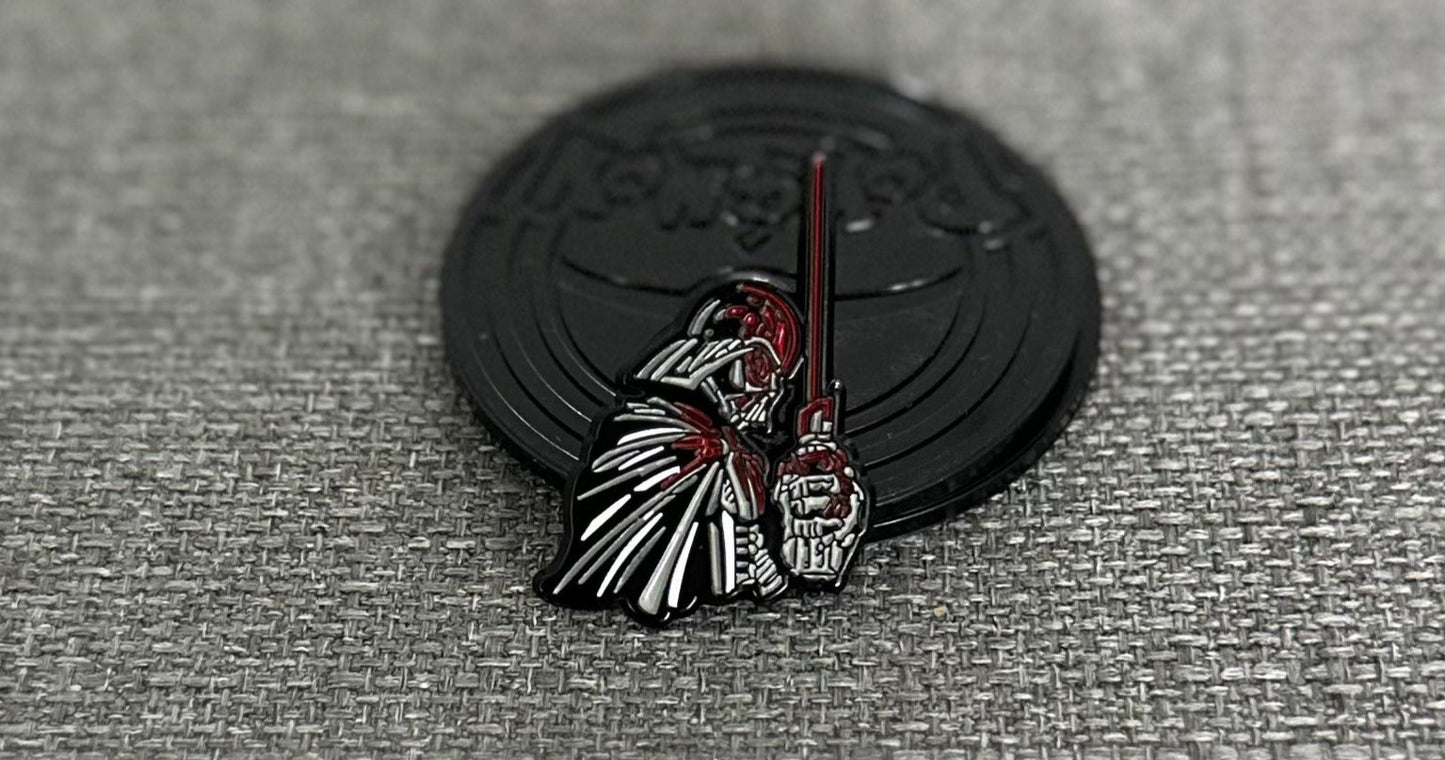 Star Wars Darth Vader With Lightsaber Collectible Pin Asia Exclusive