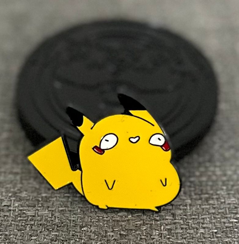 Pokemon Silly Kawai Pikachu Collectible Pin Asia Exclusive