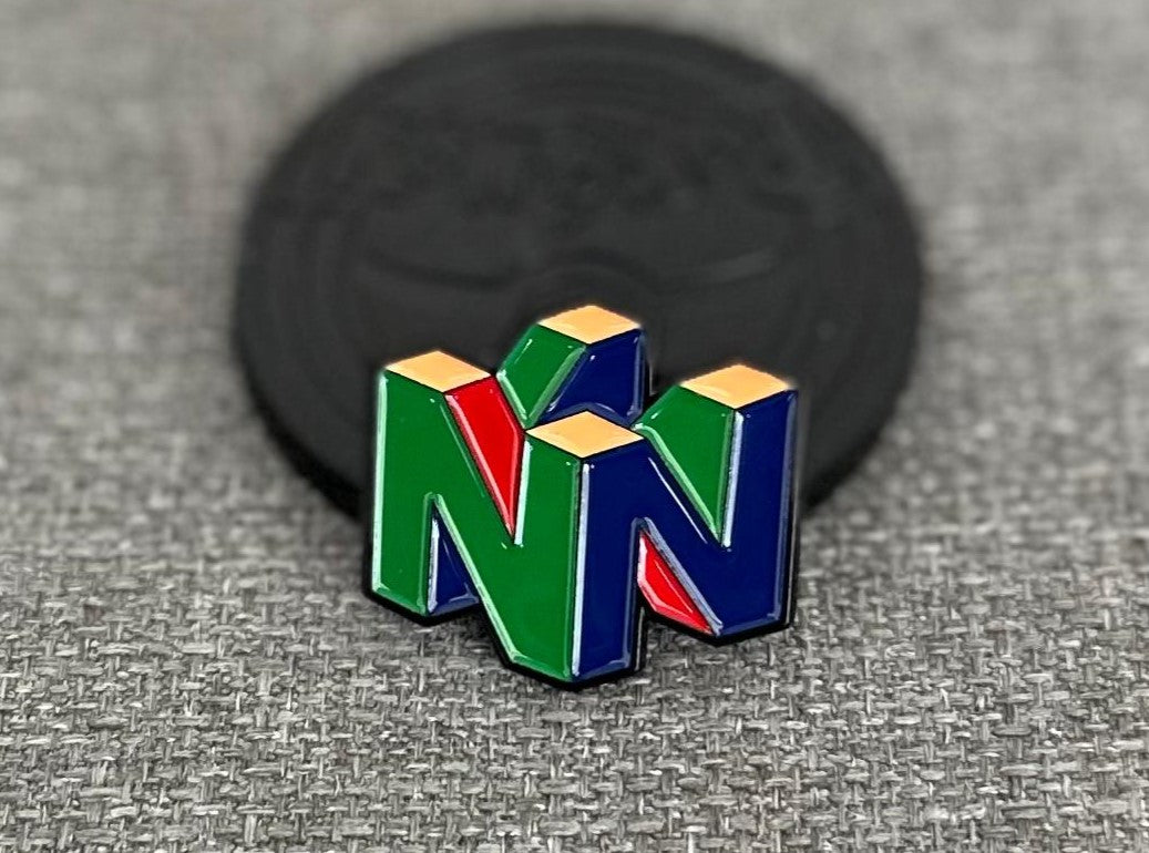 Nintendo Nintendo 64 Logo Collectible Pin Asia Exclusive