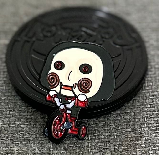 Saw Jigsaw On Tricycle Collectible Pin Asia Exclusive