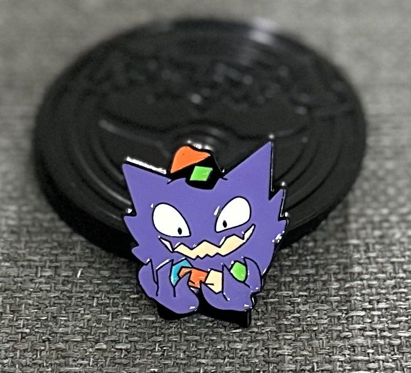 Pokemon Haunter Halloween Version Collectible Pin Asia Exclusive