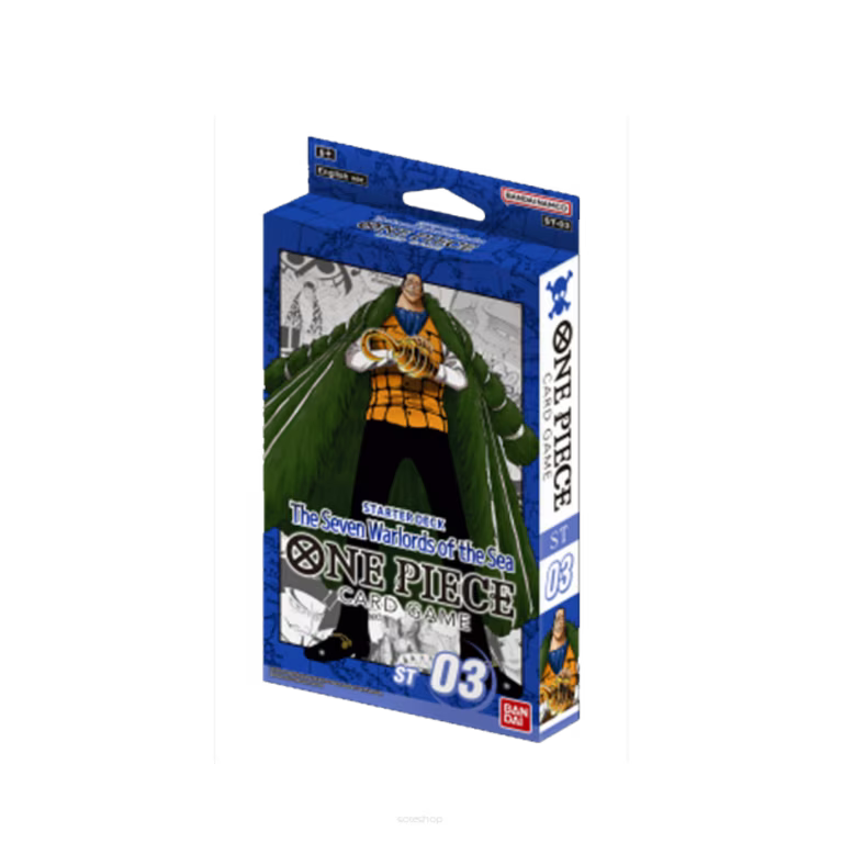 One Piece TCG Starter Deck 3: The Seven Warlords of The Sea (ST-03) –  Olympus Collectibles