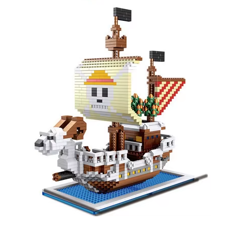 ZMS One Piece Going Merry Building Blocks Set Asia Exclusive