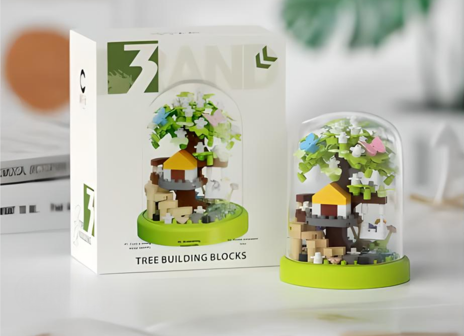 Arbor 3RAND Treehouse Series Pear Tree Building Blocks Set