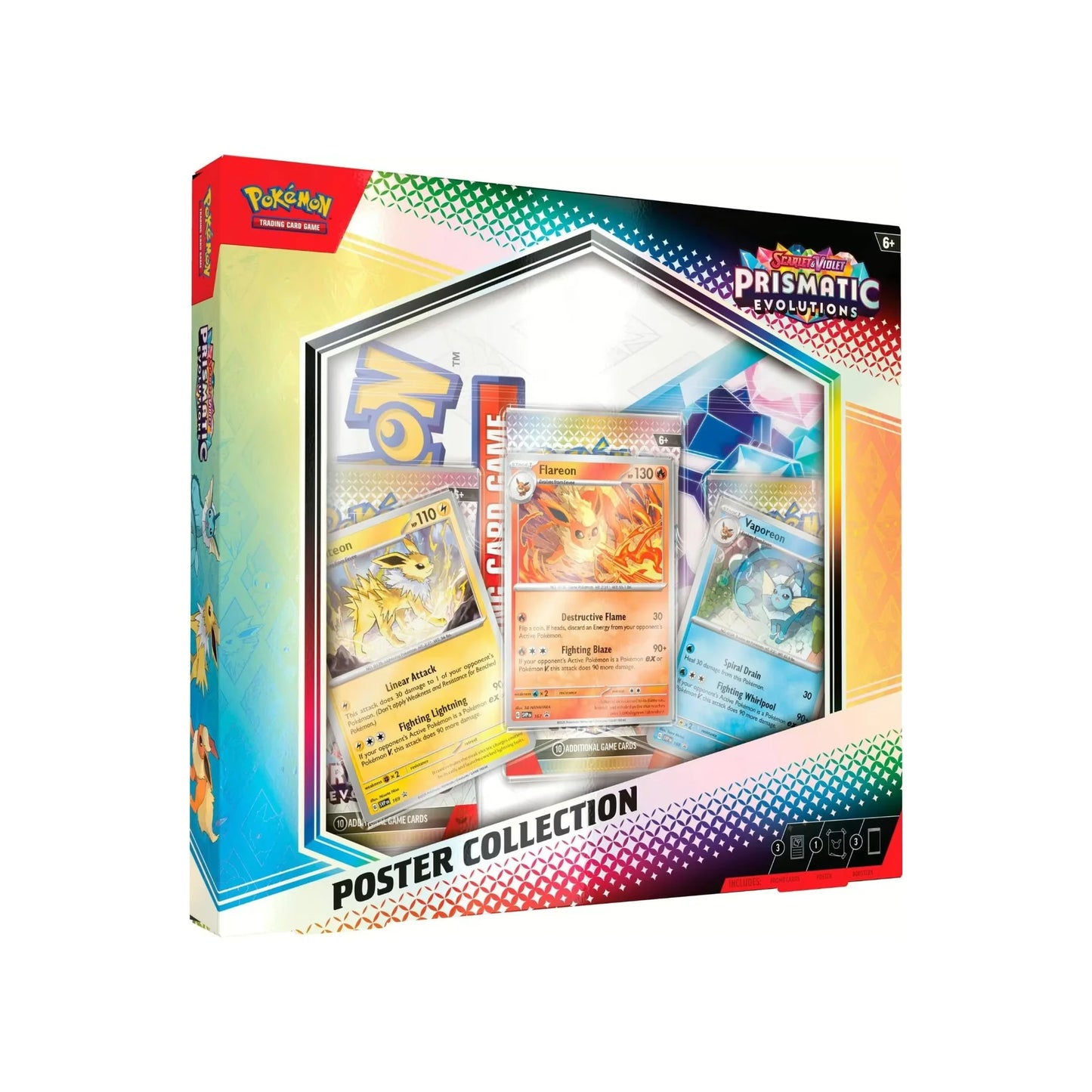 Pokemon TCG: Scarlet & Violet Prismatic Evolutions Poster Collection