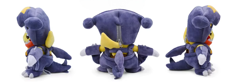 Pokemon Pikachu Garchomp Cosplay Plush Ver B Asia Exclusive