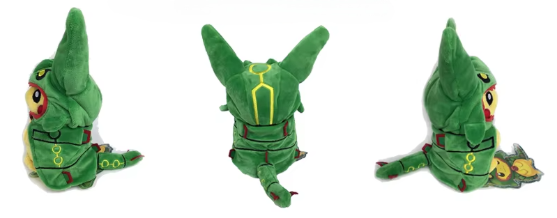Pokemon Pikachu Rayquaza Cosplay Plush Asia Exclusive