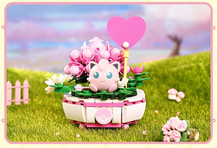 Keeppley Pokemon Jigglypuff Bonsai Building Blocks Set