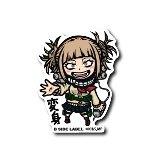 My Hero Academia Himiko Toga B-Side Label Sticker Japan Exclusive