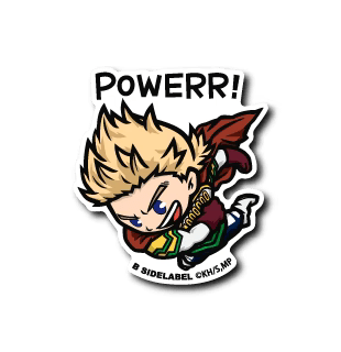 My Hero Academia Mirio Togata B-Side Label Sticker Japan Exclusive