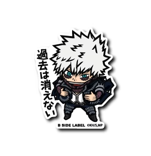 My Hero Academia Dabi "The past cannot be erased" B-Side Label Sticker Japan Exclusive